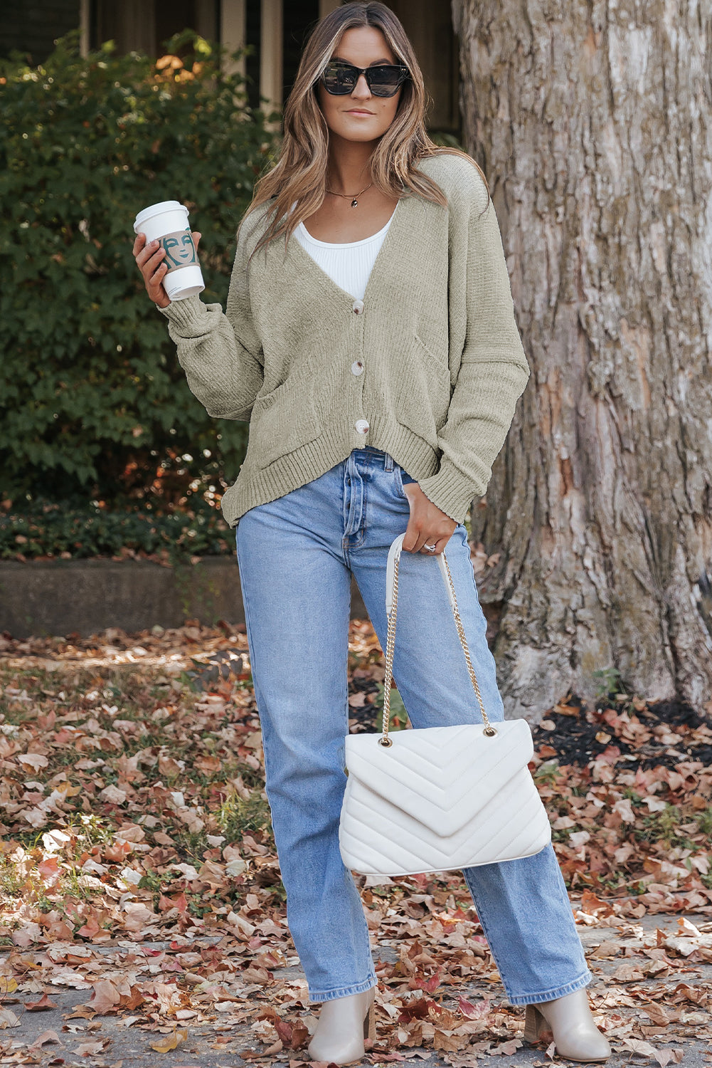 Cozy Vibes Cardigan (Sand)