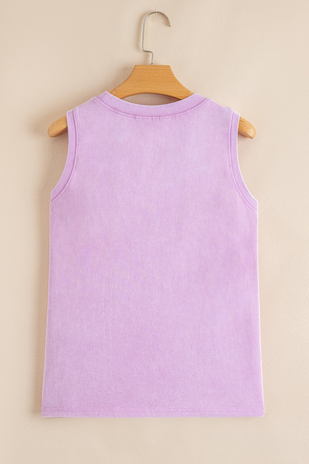 Mineral Wash Patch Tank Top (Orchid)