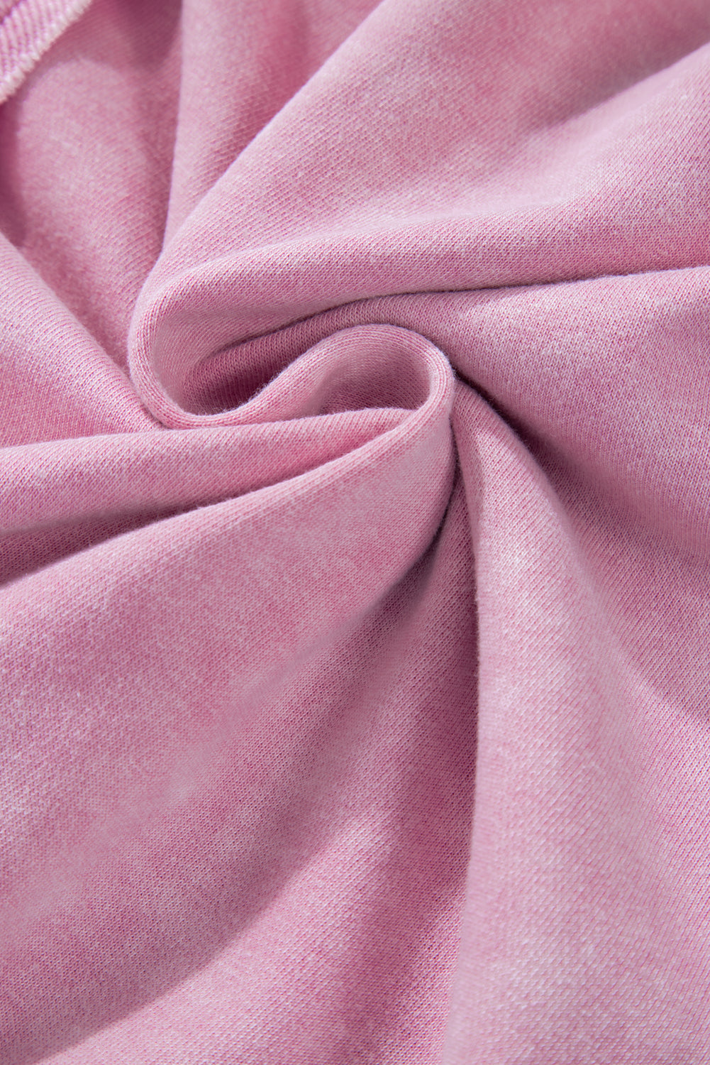 Oversized Waffle Sweatshirt (Pink)