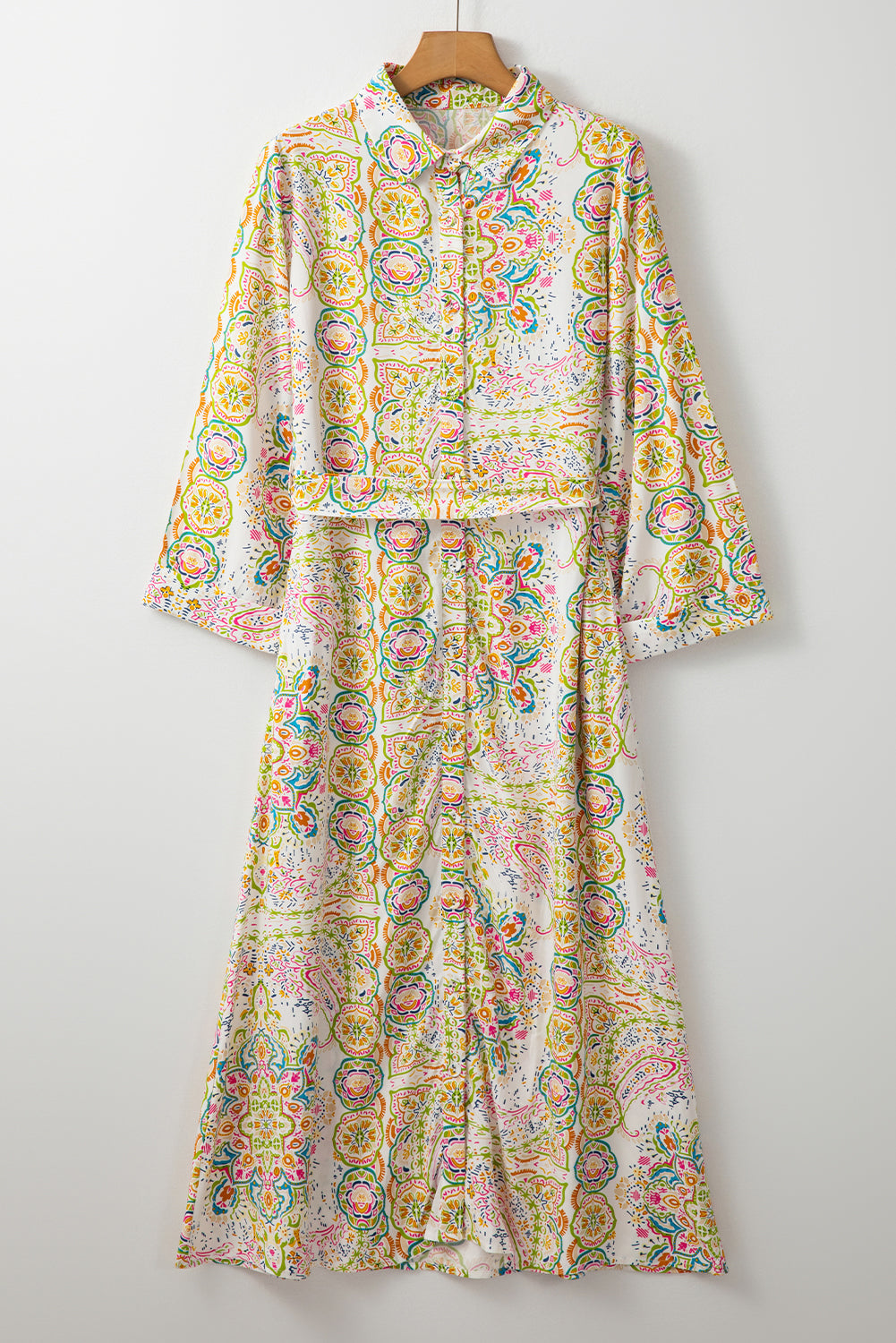 Paisley Paradise Midi Dress