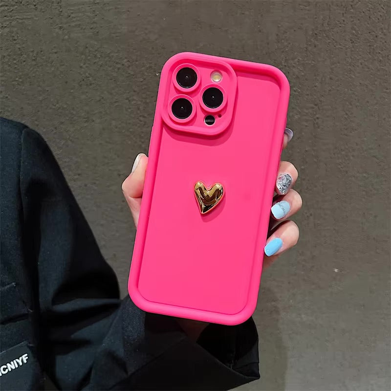 Heart of Gold Phone Case (Multiple Colors)