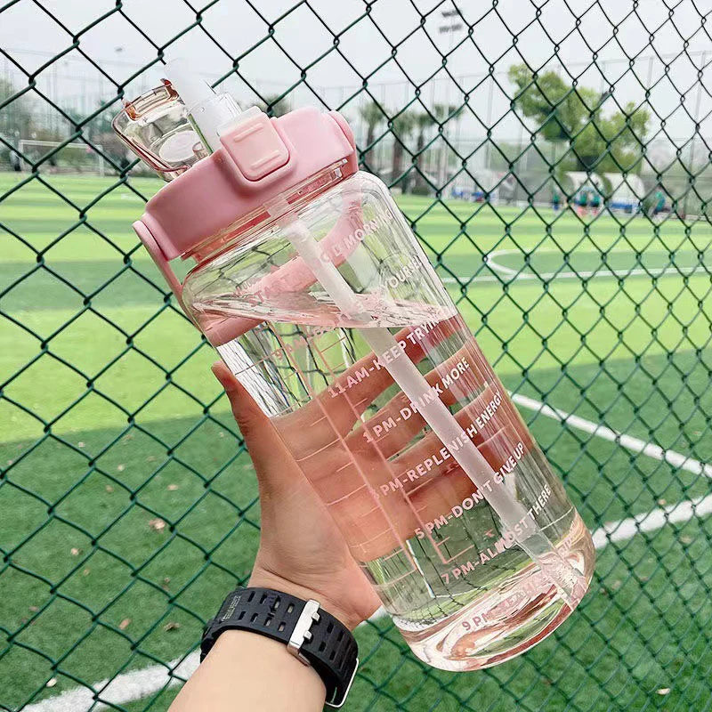 Motivational Water Bottle (64 Oz)