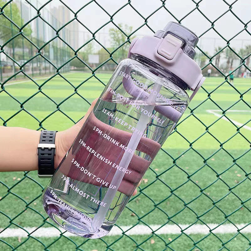 Motivational Water Bottle (64 Oz)