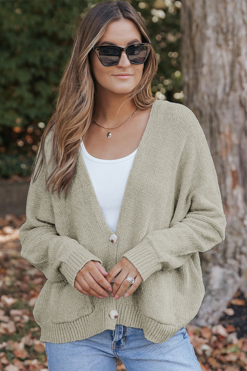 Cozy Vibes Cardigan (Sand)