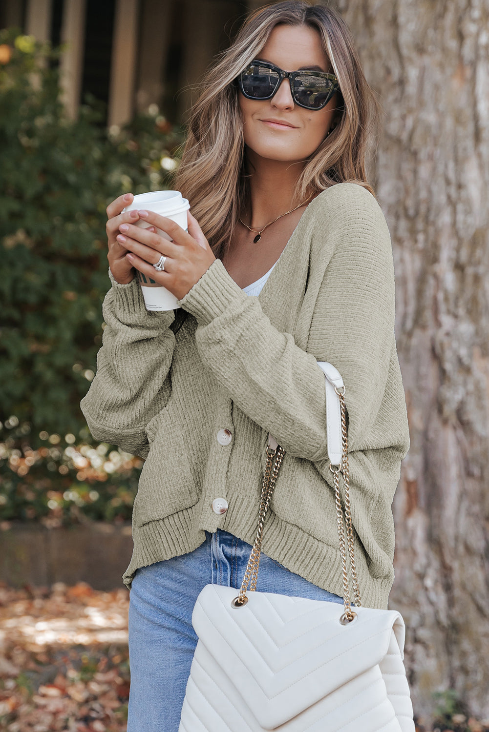 Cozy Vibes Cardigan (Sand)