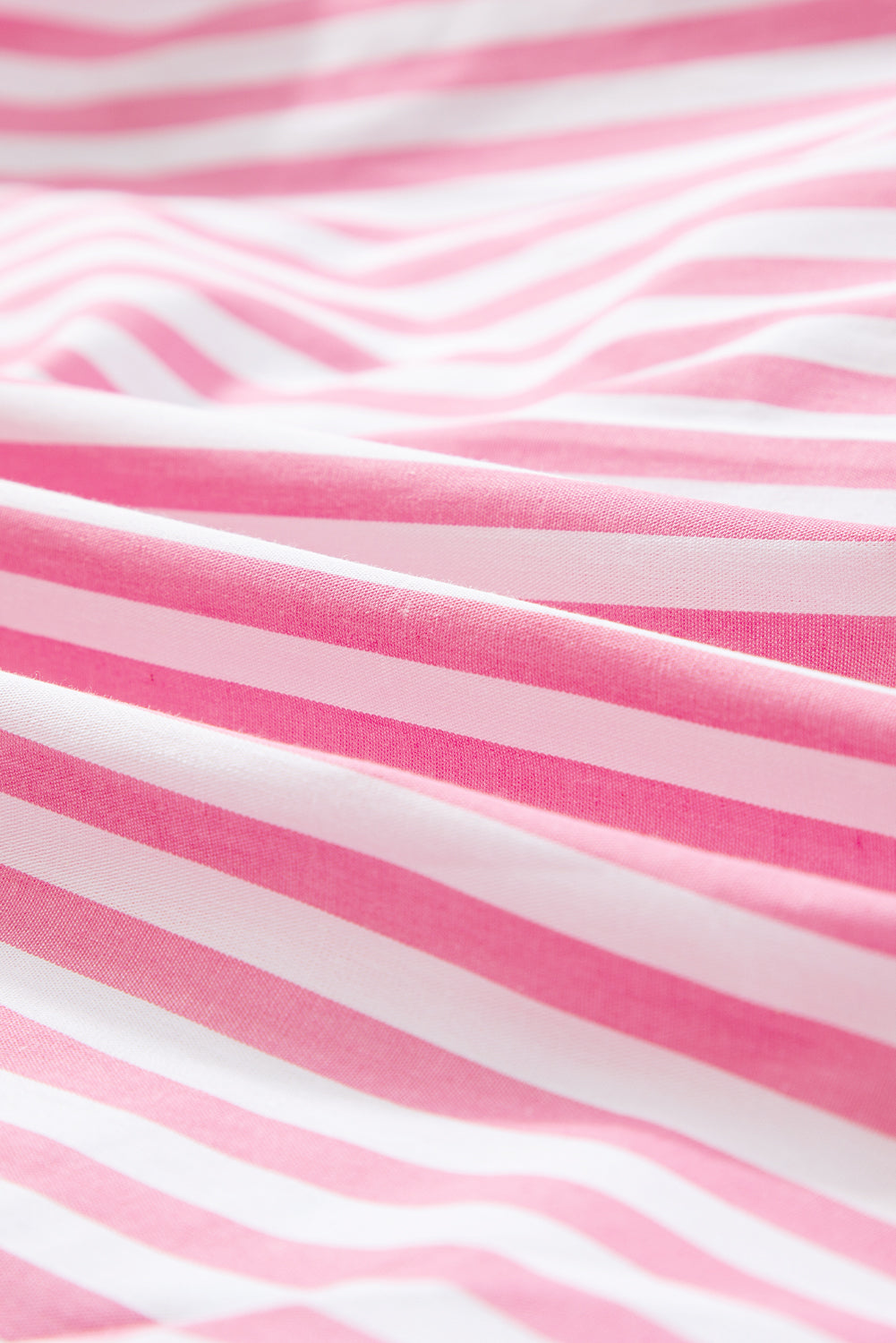 Pink Stripe Dolman Oversize Top
