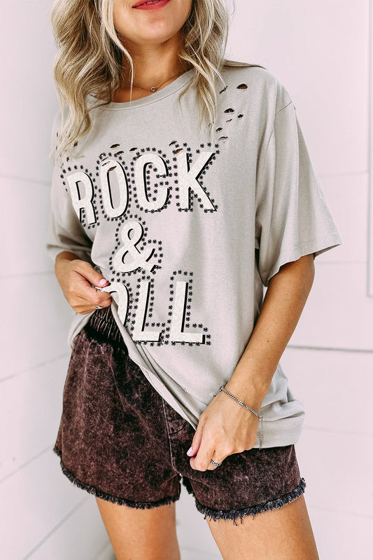 Rock Your Soul Distressed Tee