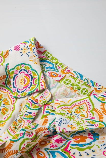 Paisley Paradise Midi Dress