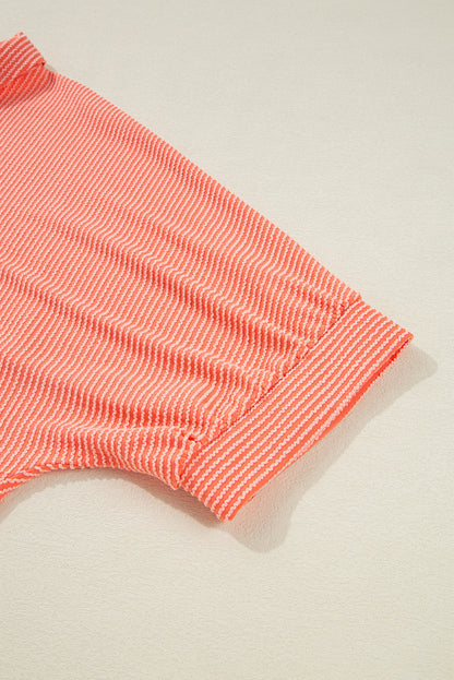 Clementine Corded Top