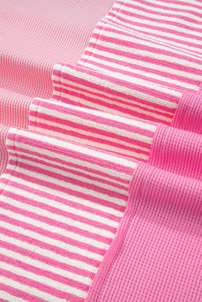 Pink Patchwork Top (Plus)