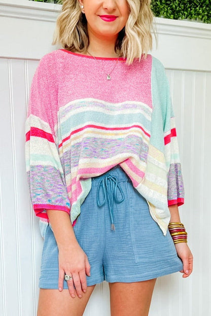 Sweet Stripes Knit Top