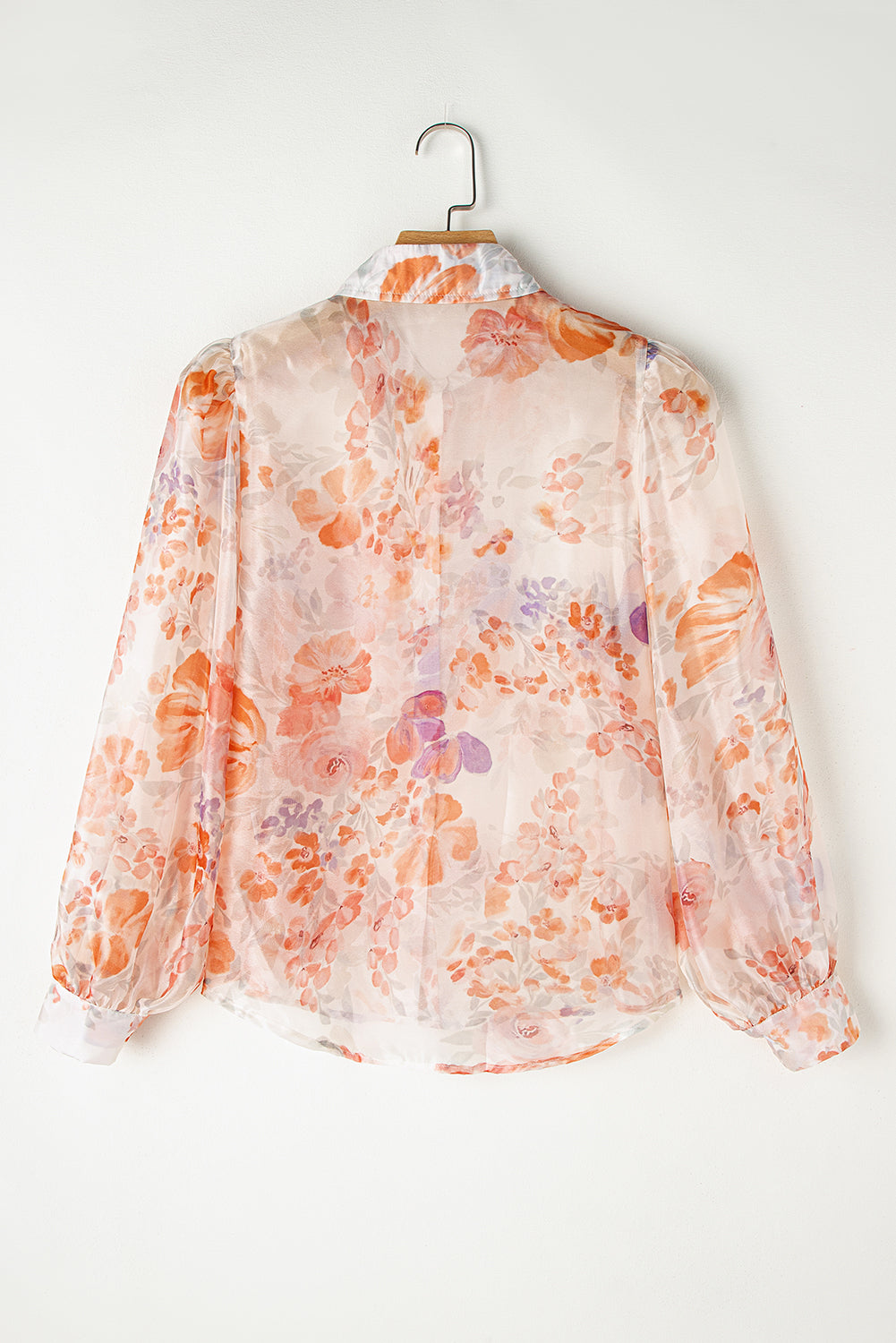 Floral Fling Balloon Sleeve Top