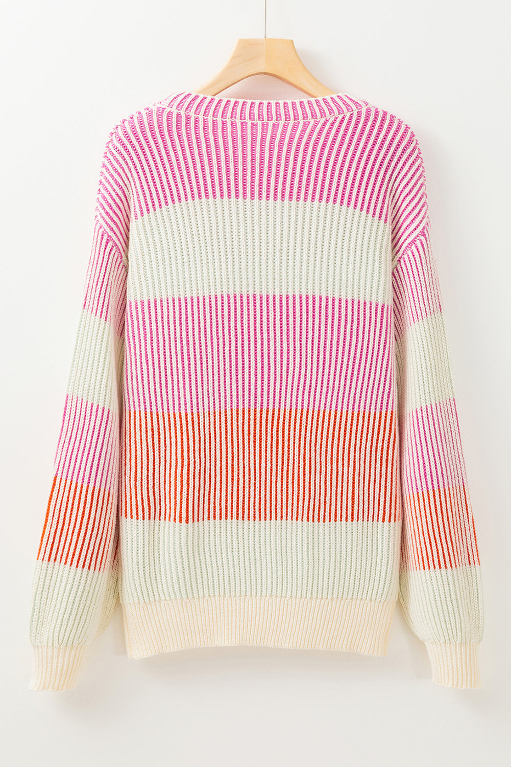 Creamsicle Bubble Sleeve Sweater