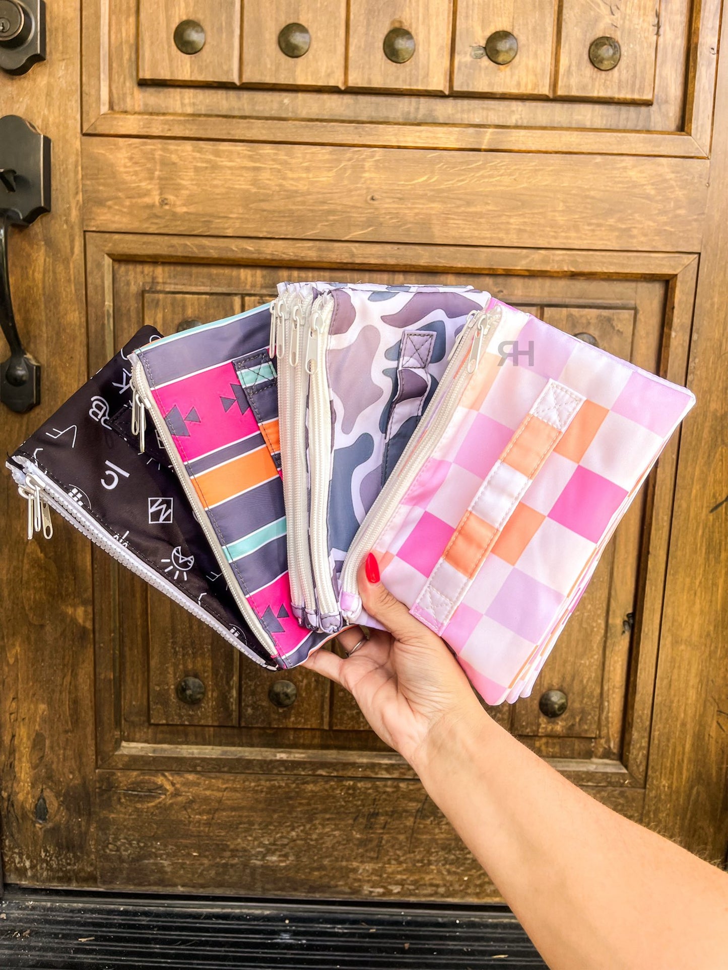 Accordian Zipper Pouch (Multiple Styles)
