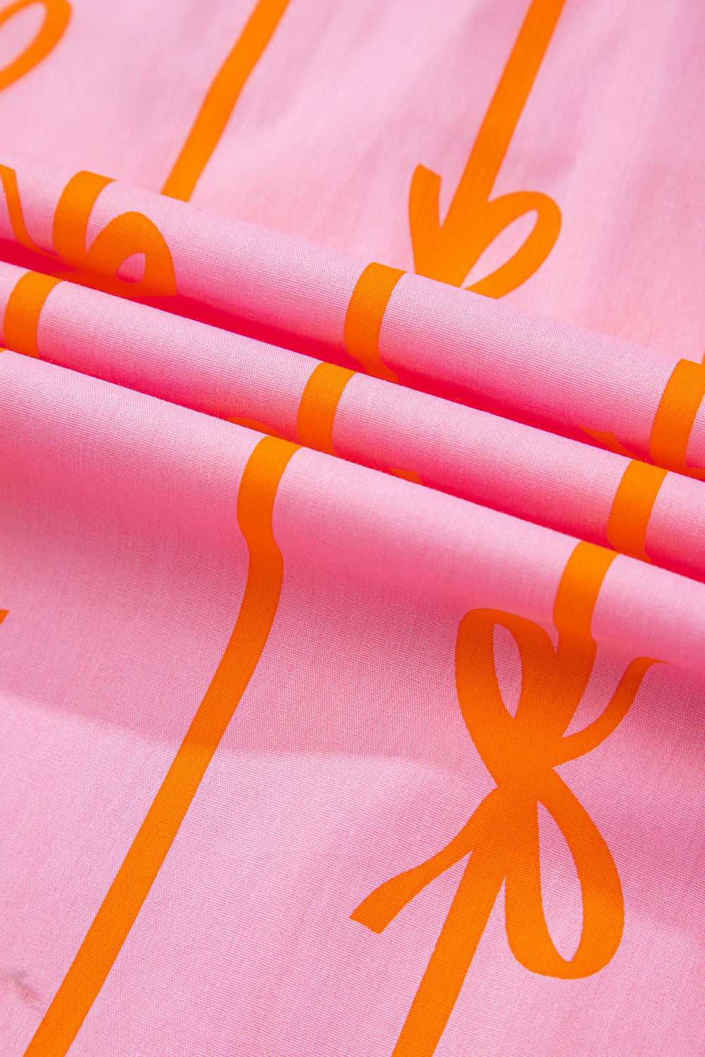 Pink Peach Bow Bliss Top (Plus)