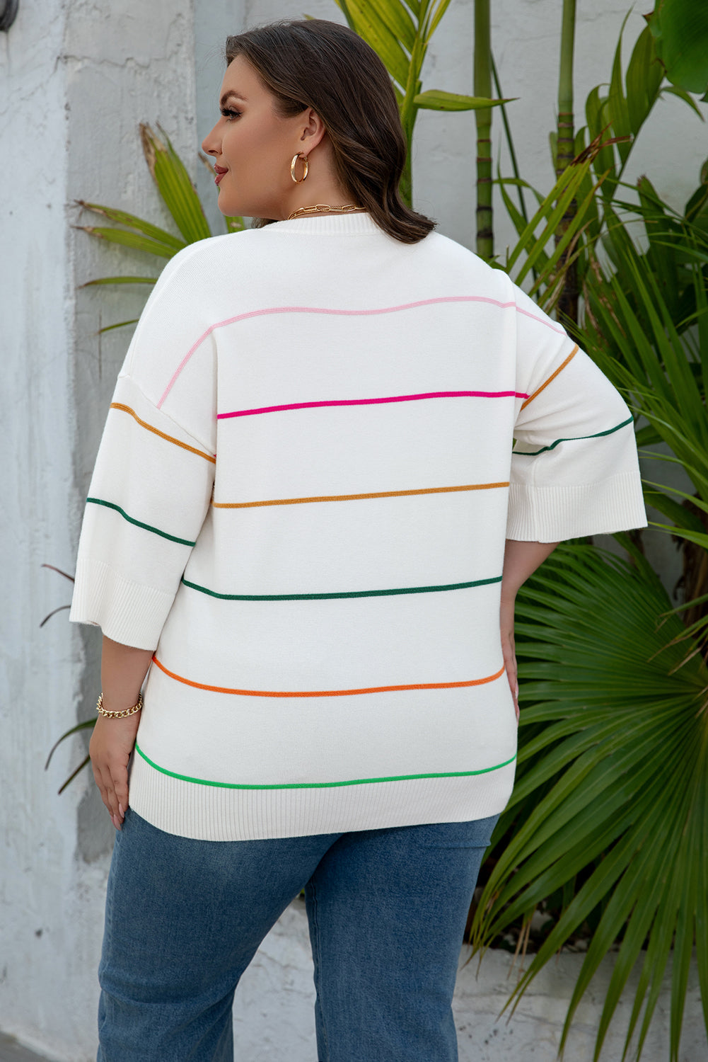 Color Pop Cream Sweater