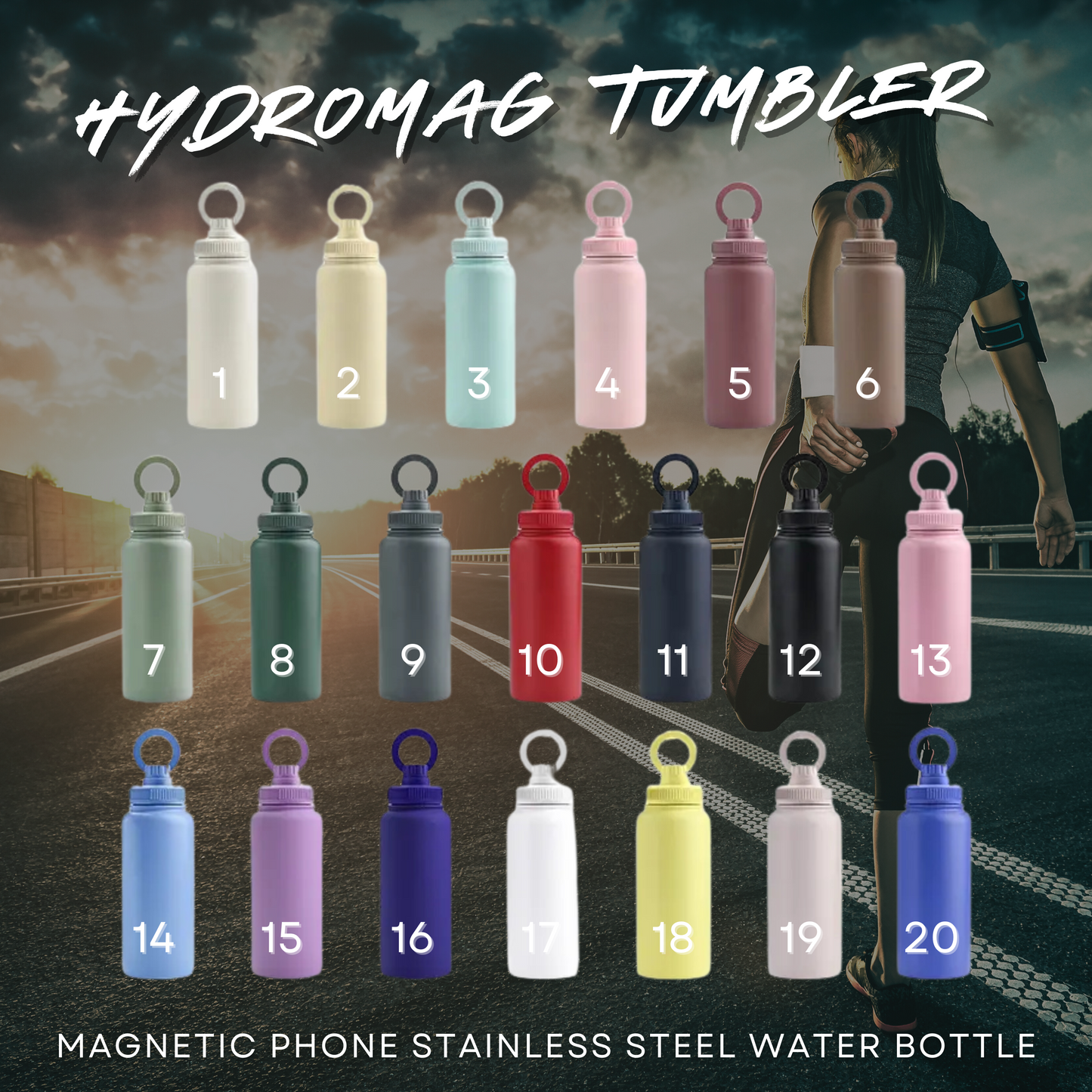 HydroMag Tumbler (20 Colors)