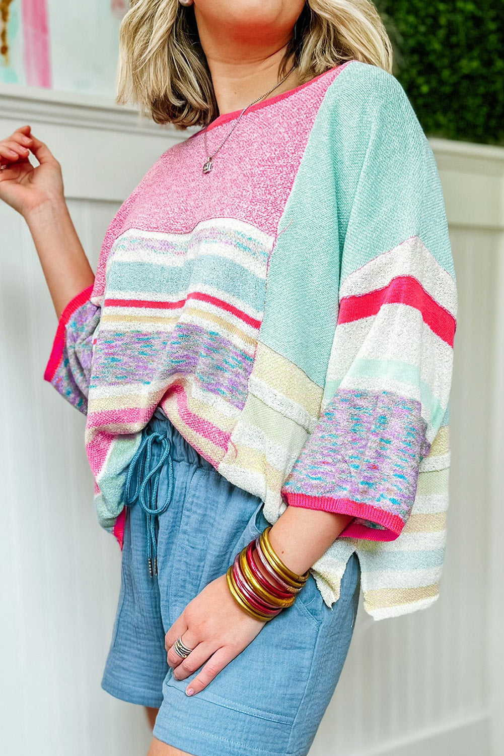 Sweet Stripes Knit Top