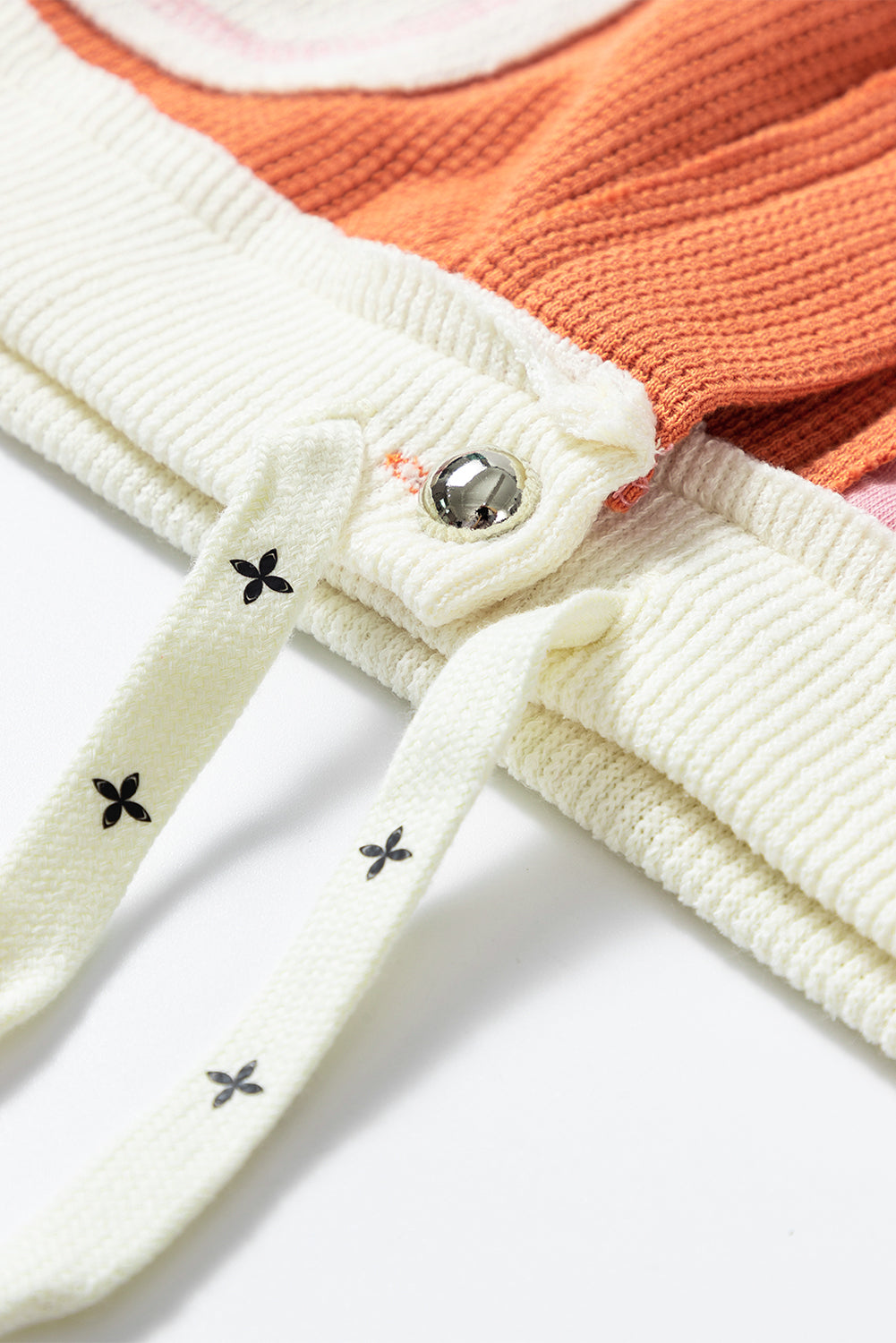 Carrie Quilt Hoodie (Pink/White)