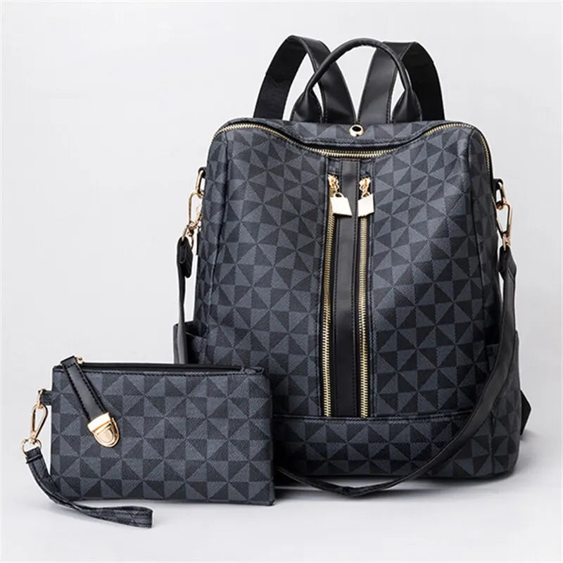 Backpack & Wristlet (3 Colors)