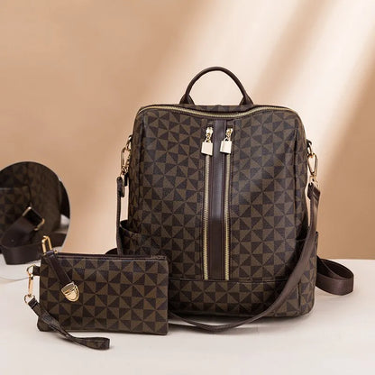 Backpack & Wristlet (3 Colors)