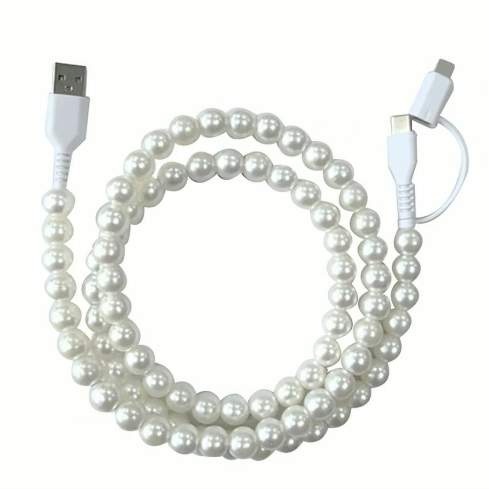 Beaded Charger Cord (Multiple Colors)