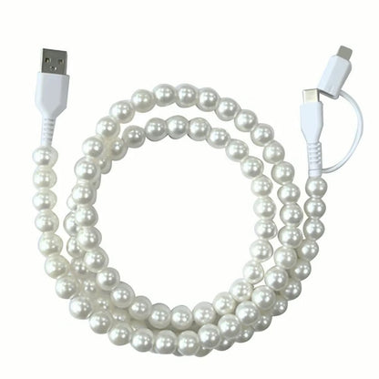 Beaded Charger Cord (Multiple Colors)