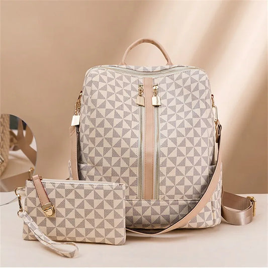 Backpack & Wristlet (3 Colors)