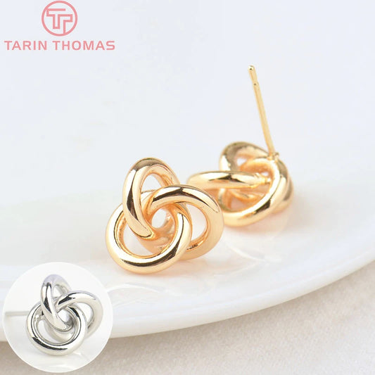 Knot Stud Earrings (2 Colors)