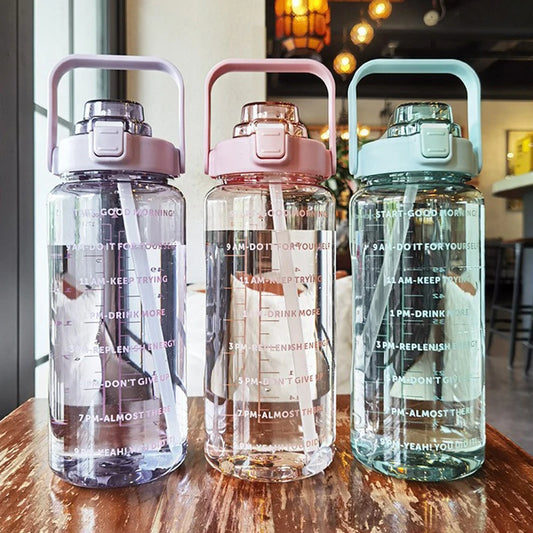 Motivational Water Bottle (64 Oz)