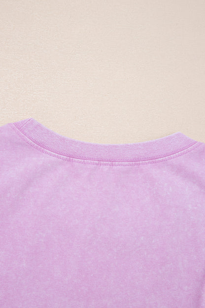 Mineral Wash Patch Tank Top (Orchid)