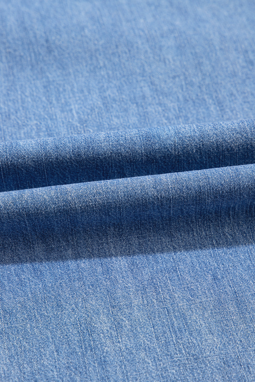 Sweet Ruffle Edge Ankles Jeans (Plus)