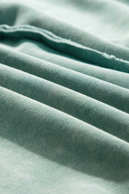 Oversized Waffle Sweatshirt (Green)